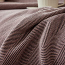 Herringbone Oversized Chenille Couch Throw Cover Sofa Slipcovers Couch Covers for Sectional Couches