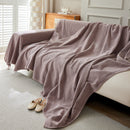 Herringbone Oversized Chenille Couch Throw Cover Sofa Slipcovers Couch Covers for Sectional Couches