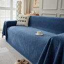 Herringbone Oversized Chenille Couch Throw Cover Sofa Slipcovers Couch Covers for Sectional Couches