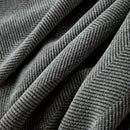 Herringbone Oversized Chenille Couch Throw Cover Sofa Slipcovers Couch Covers for Sectional Couches