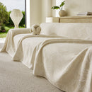 Tropical Botanical Leaf Texture Furniture Protector Blanket Soft Breathable Sofa Cover