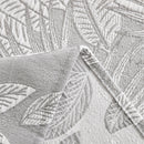 Tropical Botanical Leaf Texture Furniture Protector Blanket Soft Breathable Sofa Cover