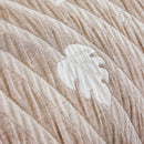 Soft Breathable Sofa Cover Blanket,Botanical Embossed Furniture Protector Throw Cover