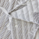 Soft Breathable Sofa Cover Blanket,Botanical Embossed Furniture Protector Throw Cover
