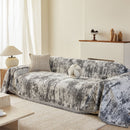 Soft Chenille Sofa Cover, Textured Abstract Couch Protector Cover with Vintage Pattern