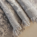 Soft Chenille Sofa Cover, Textured Abstract Couch Protector Cover with Vintage Pattern