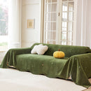 Soft Jacquard Sofa Cover for Dogs, Boho Chenille Sofa Slipcover for Pets Washable by Slipcover KAS™