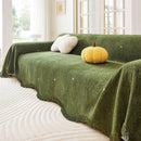 Soft Jacquard Sofa Cover for Dogs, Boho Chenille Sofa Slipcover for Pets Washable by Slipcover KAS™
