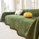 Soft Jacquard Sofa Cover for Dogs, Boho Chenille Sofa Slipcover for Pets Washable by Slipcover KAS™