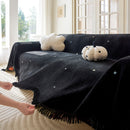 Soft Jacquard Sofa Cover for Dogs, Boho Chenille Sofa Slipcover for Pets Washable by Slipcover KAS™
