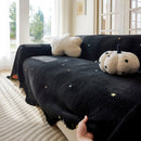 Soft Jacquard Sofa Cover for Dogs, Boho Chenille Sofa Slipcover for Pets Washable by Slipcover KAS™