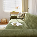 Chenille Thickened Solid Couch Blanket Throws, Reversible Couch Covers for Sectional Couches
