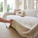 Soft Jacquard Sofa Cover for Dogs, Boho Chenille Sofa Slipcover for Pets Washable by Slipcover KAS™