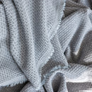 Chenille Thickened Solid Couch Blanket Throws, Reversible Couch Covers for Sectional Couches