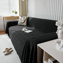 Textured Chenille Sofa Cover Throw, Soft Washable Couch Blanket Protector for Pets