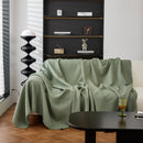 Waterproof Waffle Lattice Sofa Throw, Sofa Towel Cover for Couches, Simple Sofa Cover Blanket