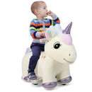6V Electric Animal Ride On Toy with Music and Handlebars-Beige by LJGDeals