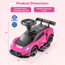 6V Electric Kids Ride on Push Car Maserati Licensed with Foot Pedal and Music