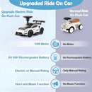 6V Electric Kids Ride on Push Car Maserati Licensed with Foot Pedal and Music by LJGDeals