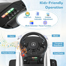 6V Electric Kids Ride on Push Car Maserati Licensed with Foot Pedal and Music