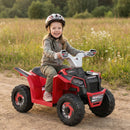 Kids Electric ATV Quad with Detachable Trailer 6V