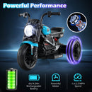 6V Kids Electric Motorcycle with LED Headlight and Music for Toddlers Aged 3-5