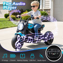 6V Kids Electric Motorcycle with LED Headlight and Music for Toddlers Aged 3-5