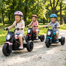 6V Kids Electric Motorcycle with LED Headlight and Music for Toddlers Aged 3-5 by LJGDeals