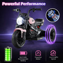 6V Kids Electric Motorcycle with LED Headlight and Music for Toddlers Aged 3-5 by LJGDeals