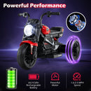 6V Kids Electric Motorcycle with LED Headlight and Music for Toddlers Aged 3-5
