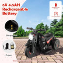 6V Kids Electric Ride on Motorcycle with Bubble Maker and Music by LJGDeals