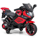 6V Kids Motorcycle with Headlights Music and Detachable Training Wheels by LJGDeals