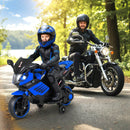 6V Kids Motorcycle with Headlights Music and Detachable Training Wheels by LJGDeals
