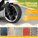 6V Kids Motorcycle with Headlights Music and Detachable Training Wheels by LJGDeals