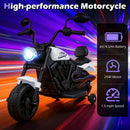 6V Kids Motorcycle with Headlight and Music and Training Wheels by LJGDeals