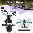 6V Kids Motorcycle with Headlight and Music and Training Wheels by LJGDeals
