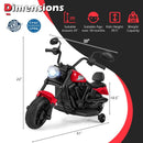 6V Kids Motorcycle with Headlight and Music and Training Wheels by LJGDeals