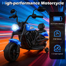 6V Kids Motorcycle with Headlight and Music and Training Wheels
