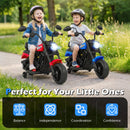6V Kids Motorcycle with Headlight and Music and Training Wheels
