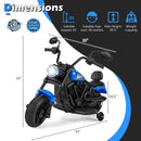 6V Kids Motorcycle with Headlight and Music and Training Wheels by LJGDeals