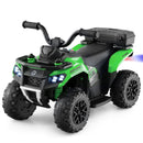 6V Kids Ride On ATV with Spray Function and Storage Box with Music