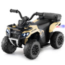 6V Kids Ride On ATV with Spray Function and Storage Box with Music