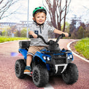 6V Kids Ride On ATV with Spray Function and Storage Box with Music