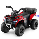 6V Kids Ride On ATV with Spray Function and Storage Box with Music by LJGDeals