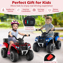 6V Kids Ride On ATV with Spray Function and Storage Box with Music