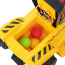 6V Kids Ride On Excavator Fun Digger with Folding Basketball Hoop by LJGDeals