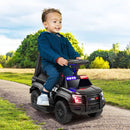 6V Kids Ride On Police Car with Real Megaphone and Siren Flashing Lights by LJGDeals