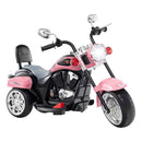 6V Powered Toddler 3-Wheel Motorbike Ride On Toy with Horn and Headlight-Black and White by LJGDeals