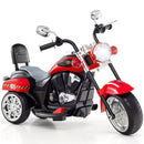 6V Powered Toddler 3-Wheel Motorbike Ride On Toy with Horn and Headlight-Black and White by LJGDeals
