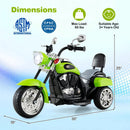 3-Wheel Electric Motorcycle Ride-On Toy for Toddlers 3+ by LJGDeals